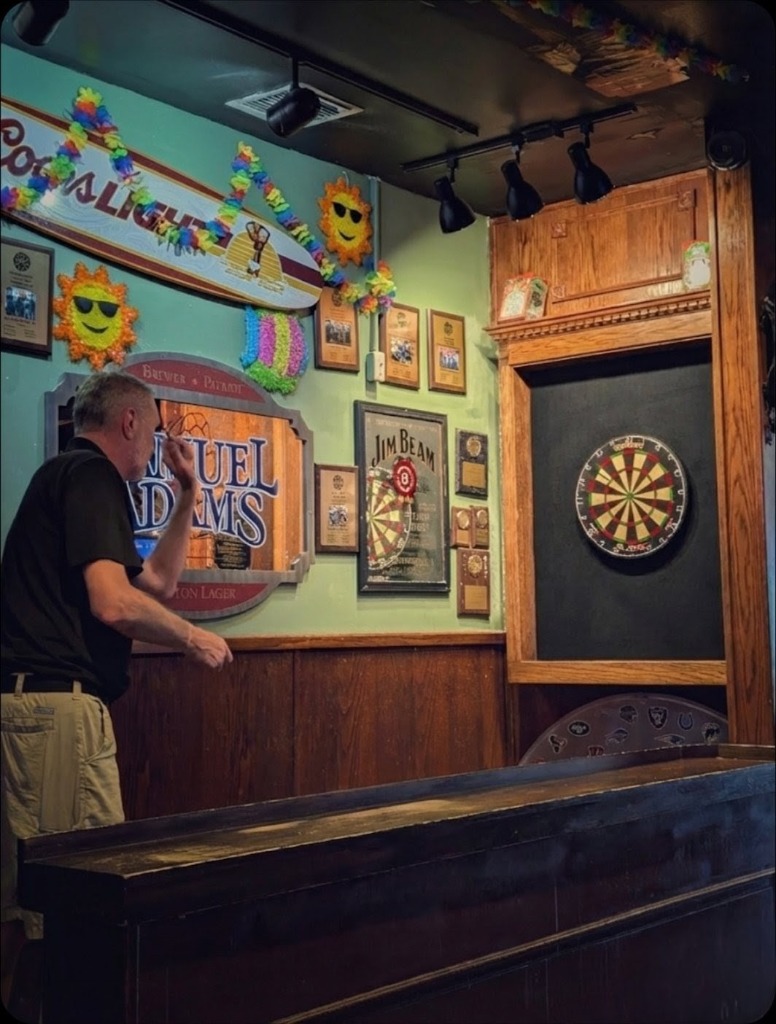 Darts at Boss Croker's