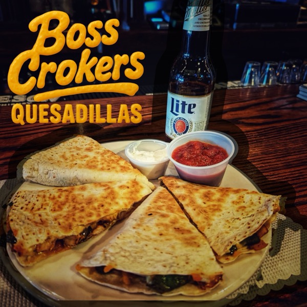 Quesadillas and Miller Lite